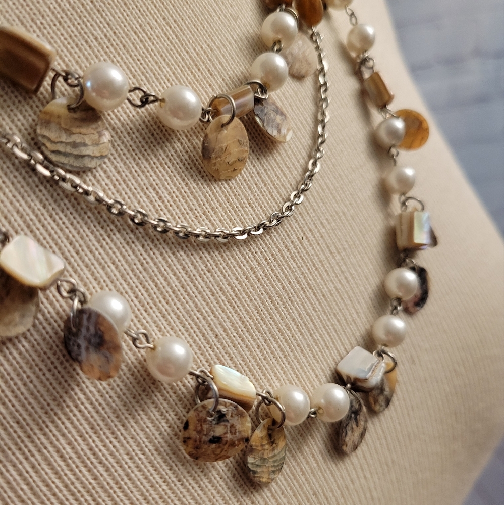 Premier Designs Layered Statement Necklace - Picture 2 of 5